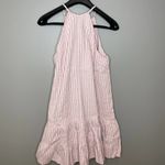 Rebecca Taylor  Multi Colored Stripe Tiered Hem Tank Dress Size 4 NWT Photo 8