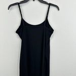 Nordstrom Black Sleeveless Slip Undergarment Mini Adjustable Strap Women Medium Photo 7