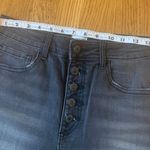 Sneak Peak Sneak peek High Rise Button Fly Skinny jeans size 9/29 Photo 8
