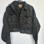 American Eagle Gray-Wash Oversized Jacket Size XS Fit Likes Med/Large Women’s Photo 1