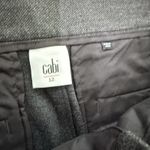 CAbi ‎ Pants Women Gray Promotion Trousers Ponte Knit Flare Leg Mid Rise 12 LONG Photo 1