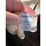 House Of CB  Caprice Milkmaid Rib Knit Cream Fit & Flare Mini Dress Large Femme Photo 7