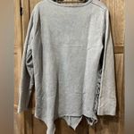 EUC. CCK skeleton raw edge crewneck criss Photo 1