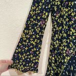 Derek Lam 10 Cosby Catia black yellow floral long bell sleeve dress Photo 5