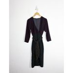 ZARA  Multi Color Polka Dot Wrap Midi Dress Size Small Kidcore Quiet Luxury Photo 2