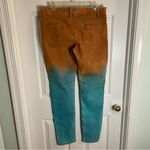 Elite Jeans Stylish Brown & Teal Skinny Fit Jeans Size 11 western retro juniors Photo 5