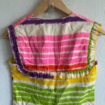 American Vintage MALIA Honolulu Vtg 70s Handmade Hawaii Stripe Retro Sleeveless Romper Womens S Photo 5