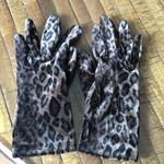 Italian Velvet Leopard Gloves High Sheen small Photo 0