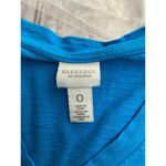 Chico's Weekends 0 Dolman Tee Shirt Womens S Pouch Pocket V Neck Short Sleeves Photo 5