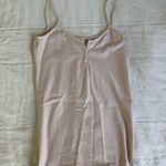 John Galt  Light Pink Button Tank Top Photo 0