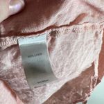 J Jill Love Linen Button Up Shirt Pink Long Sleeve Tall Medium beach boho Photo 4