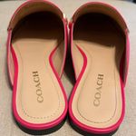 Coach Sawyer Sue Slides with Gold Chain Accents, Size 9B Photo 3