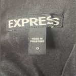 EXPRESS NWOT  Black Lace Shimmer Ruched Party Dress Photo 6