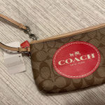 Coach  Wristlet Wallet Signature Photo 0