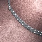 Brown Wide Brim Hat with Studded Band Women Unbranded Photo 4