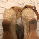 EVA SOLANA Women’s Tan & Brown Leather Wedge Sandals Size 8 Photo 10