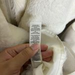 White House | Black Market Tan Faux Shearling Fur Vest Sz L Photo 8