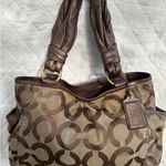 Coach Shoulder Bag Vintage Y2K Signature Canvas Photo 0