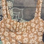 Princess Polly  Tan Bustier Ruched Tank Top Photo 0