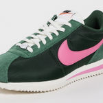 Nike Cortez Sneakers in Green & Pink Photo 0