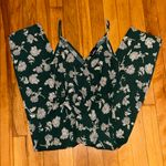 Lulu’s Doyle Green Floral Print Sleeveless Jumpsuit Size XS Photo 2