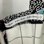 & Other Stories & Other Stories Dress Size 4 Mini Retro Print Graphic Grid Skater Balconette Photo 4