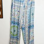 ZARA The Cornelia Pant NWT Boho Satin Lounge Slacks Medium Photo 7