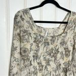 Free People  Square Neck Paisley Print Blouse 213 Photo 6