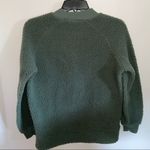 Old Navy teddy bear style green crewneck Photo 6