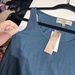 Philosophy NWT Tank Maxi Dress Dark Teal T-Shirt Dress Size XS Solid blue Photo 6