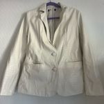Forever 21 Cream Textured Blazer Photo 0