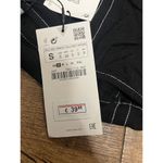 ZARA NWT  contrast stitch romper Photo 3