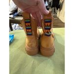 Farm Rio Women's Lug Chelsea Boots Size 7 Beaded Chelsea Tan Photo 6