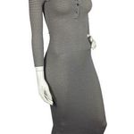 Marine layer  Striped Henley Maxi Dress XS Photo 0