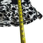 Post Mark Black/White Floral Anthropologie Top Women Blouse Size Small | 6 Photo 4