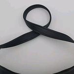 Fossil  1954 Black Pebbled Leather Shoulder Organizer Handbag Purse #75082 Photo 3