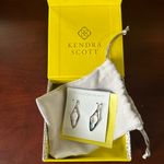 Kendra Scott Silver Drop Earrings Photo 1