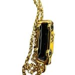 Kate Spade New York Ma Cherie Taxi Mini Pendant Necklace NWT Yellow Car Taxi Gold Photo 3