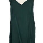 Free People  dark green sleeveless v-neck mini dress size XS Photo 0