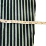 FP Beach Free People Beach On The Line Ponte Mini Dress Large Navy Mint Striped Casual Photo 14