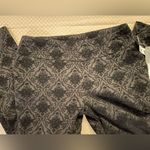 New Directions NWT black velvet burnout pull short length slim leg pants Size 8P Photo 1