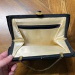 Vintage from the 50s L & M Spot Lite Black Clutch, Evening Purse, Hand Bag Photo 12