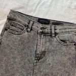 Kendall + Kylie Grey Washed High Rise Straight Jeans Photo 4