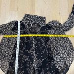 Free People  printed Boho flare sleeve blouse EUC Photo 13