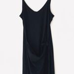 n:philanthropy Dress Golden Wrap Skirt Sleeveless Side Tie Black Women's Size M Photo 3