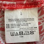 Old Navy Red and White Sleeveless Flyaway Blouse (830) Photo 10