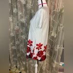 BaiShengGT Floral Print Tunic Babydoll Top Red Size M Photo 4