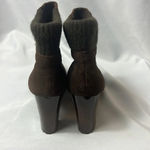 Kenneth Cole  Reaction Leather Brown Boots Size 7 Photo 2