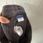 Old Navy  Dark Grey Waffle Knit‎ Button Front Lounge Shorts Size M Photo 2