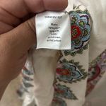 Chic White Paisley Long Sleeve Dress ( not Belt) Photo 12